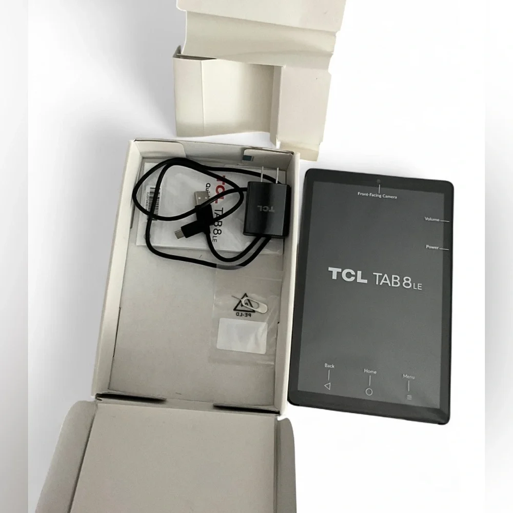 TCL Tab 8 LE Black 8” Touchscreen Tablet New in Box NIB